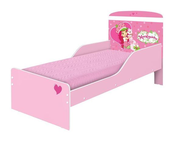 Cama Infantil Nicole Rosa Moranguinho - JA Móveis - Ja móveis Menor preço em Cama Infantil Nicole Rosa Moranguinho - JA Móveis - Ja móveis