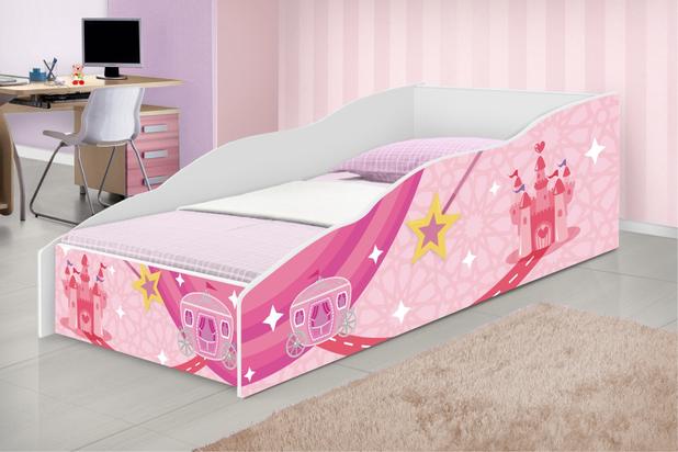 Cama Infantil Play Carruagem e Castelo - Casah Menor preço em Cama Infantil Play Carruagem e Castelo - Casah