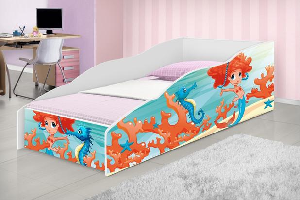 Cama Infantil Play Sereia Menina - Casah Menor preço em Cama Infantil Play Sereia Menina - Casah
