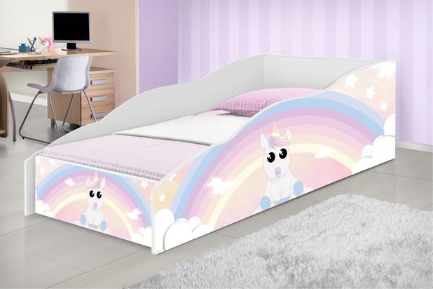 Cama Infantil Play Unicórnio Bebê - Casah Menor preço em Cama Infantil Play Unicórnio Bebê - Casah