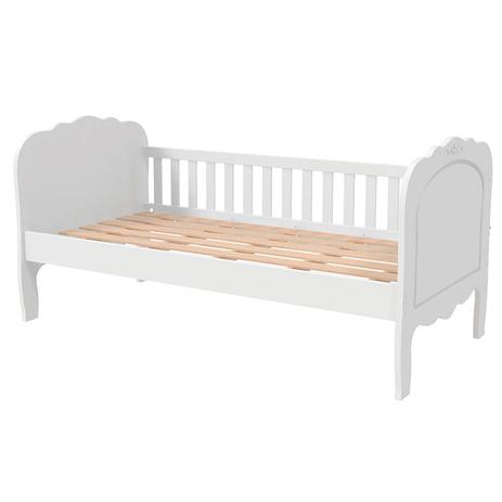 Cama Infantil Provence Branca Acetinado - Matic - Matic moveis Menor preço em Cama Infantil Provence Branca Acetinado - Matic - Matic moveis