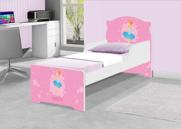 Cama Infantil Uly Bailarina - Casah Menor preço em Cama Infantil Uly Bailarina - Casah