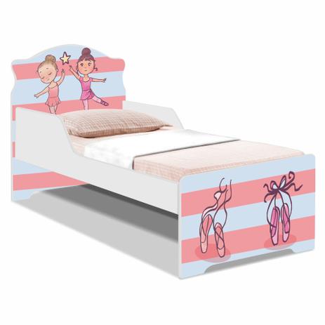 Cama Infantil Uly Bailarinas Meninas - Casah Menor preço em Cama Infantil Uly Bailarinas Meninas - Casah