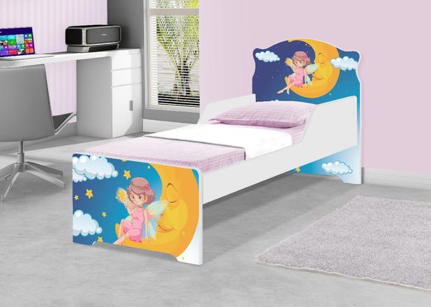 Cama Infantil Uly Fadinha na Lua - Casah Menor preço em Cama Infantil Uly Fadinha na Lua - Casah