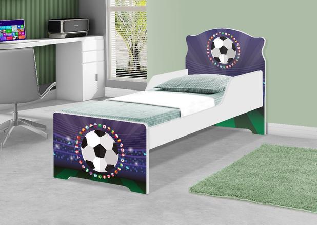 Cama Infantil Uly Futebol Bandeiras - Casah Menor preço em Cama Infantil Uly Futebol Bandeiras - Casah