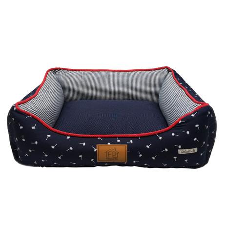 Menor preço em Cama Navy Para Cachorro M Azul Fábrica Pet