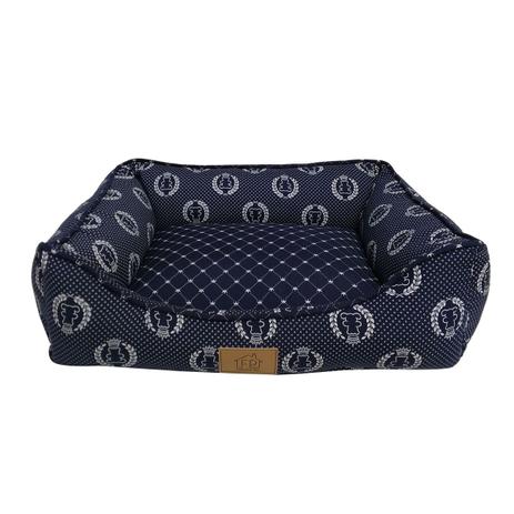 Menor preço em Cama Para Pet Coroa Tamanho G 71x60cm Marinho Fabrica Pet - Fábrica pet