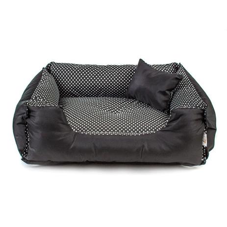 Cama Pet Cachorro Gato Dupla Face Lola - P - Preto Poá - Senhor bicho é ruim? Cama Pet Cachorro Gato Dupla Face Lola - P - Preto Poá - Senhor bicho é boa?