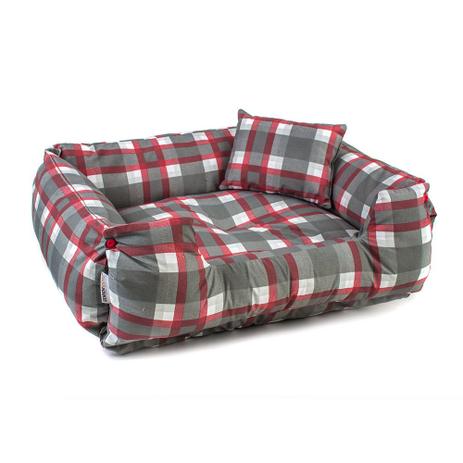 Cama Pet Cachorro Gato Dupla Face Lola - P - Xadrez Cinza - Senhor bicho é boa?