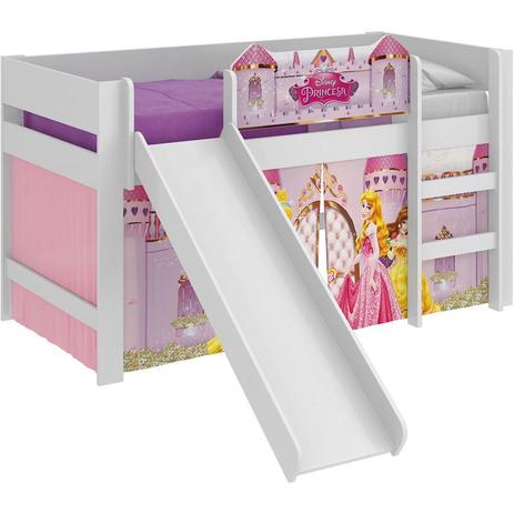 Cama Princesas Disney Play com Escorregador - Pura magia Menor preço em Cama Princesas Disney Play com Escorregador - Pura magia