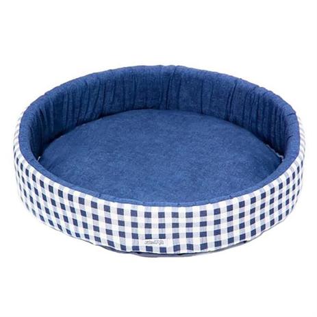 Cama Redonda Para Cachorro M Azul Fábrica Pet Menor preço em Cama Redonda Para Cachorro M Azul Fábrica Pet