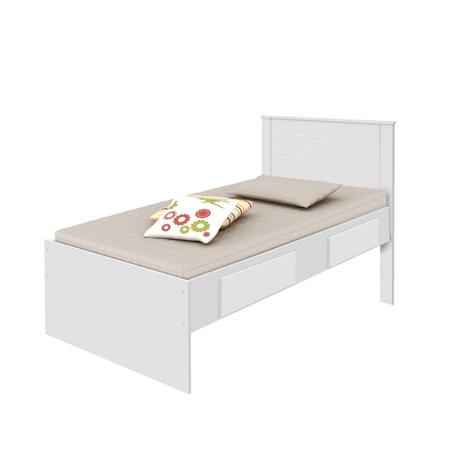 Cama Solteiro 2 Gavetas Bibox Manu Divaloto Branco Menor preço em Cama Solteiro 2 Gavetas Bibox Manu Divaloto Branco