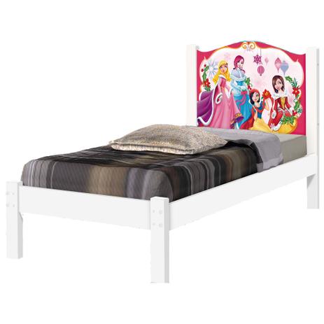 Menor preço em Cama Solteiro Adesivada Princesas - Cambel