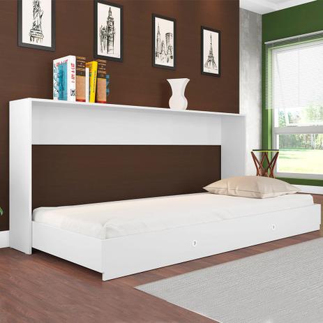 Cama Solteiro Articulável Sun Branco - Art In Móveis Menor preço em Cama Solteiro Articulável Sun Branco - Art In Móveis