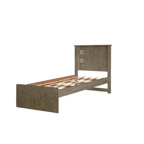 Cama Solteiro Barcelona - Carvalho - Tebarrot Menor preço em Cama Solteiro Barcelona - Carvalho - Tebarrot