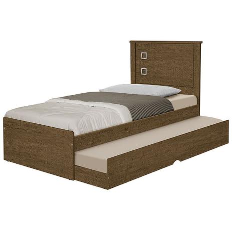 Cama Solteiro Bibox Barcelona Carvalho - Tebarrot é boa?