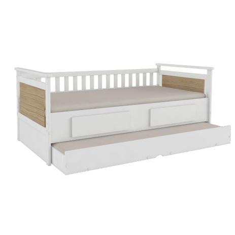 Cama Solteiro Bibox Lipe Peroba Menor preço em Cama Solteiro Bibox Lipe Peroba