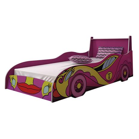 Cama Solteiro Carro Fast Pink - Tigus baby é boa?