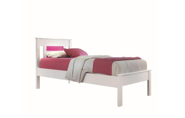 Cama Solteiro Havana Star Flex - Branco/Fúcsia - Santos andira é boa?