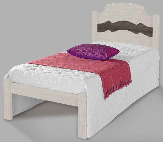 Cama Solteiro Iris Avelã e Preto Nogal - Cambel Menor preço em Cama Solteiro Iris Avelã e Preto Nogal - Cambel