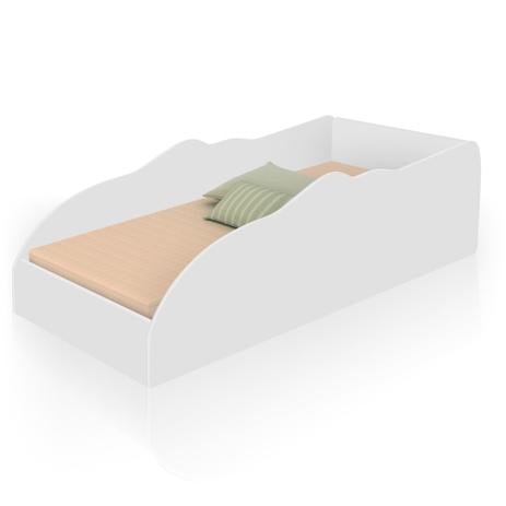 Cama Solteiro Juvenil Carro Sport - Branco Clássico - Divaloto Menor preço em Cama Solteiro Juvenil Carro Sport - Branco Clássico - Divaloto