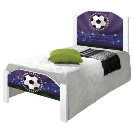 Cama Solteiro Juvenil Futebol Estádio com Colchão - Casah Menor preço em Cama Solteiro Juvenil Futebol Estádio com Colchão - Casah