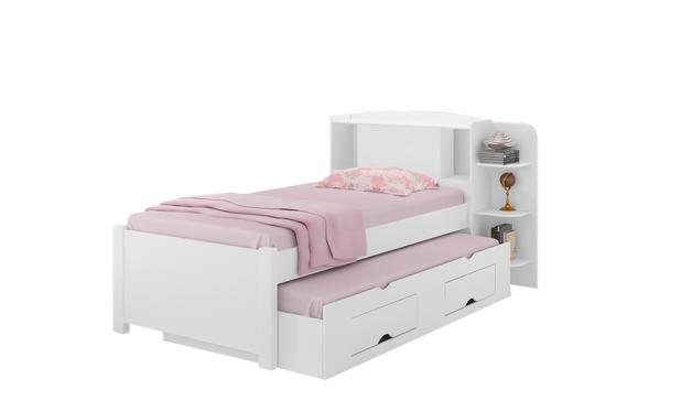 Cama Solteiro Milênio Com Box D Doro Móveis Menor preço em Cama Solteiro Milênio Com Box D Doro Móveis