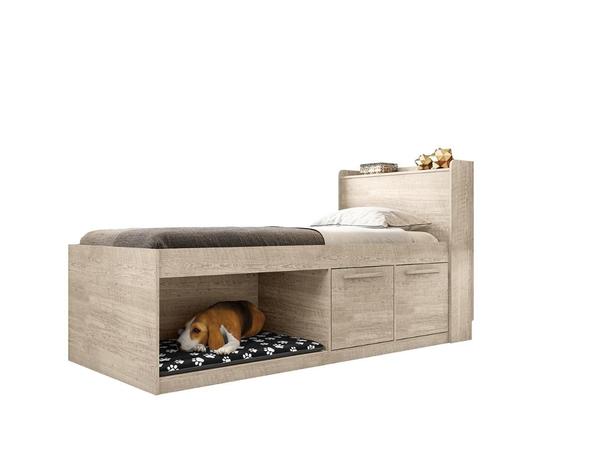 Cama Solteiro Pet Puppy Framar 0,88 MDF e MDP Amarula Menor preço em Cama Solteiro Pet Puppy Framar 0,88 MDF e MDP Amarula