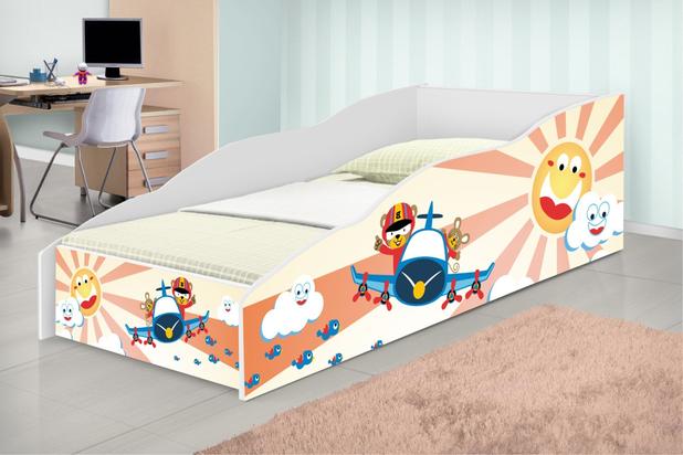 Cama Solteiro Play Aviãozinho com Colchão - Casah Menor preço em Cama Solteiro Play Aviãozinho com Colchão - Casah