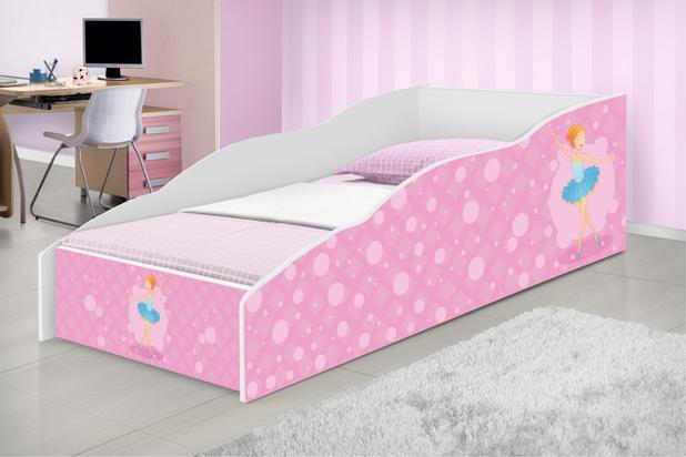 Cama Solteiro Play Bailarina - Casah Menor preço em Cama Solteiro Play Bailarina - Casah