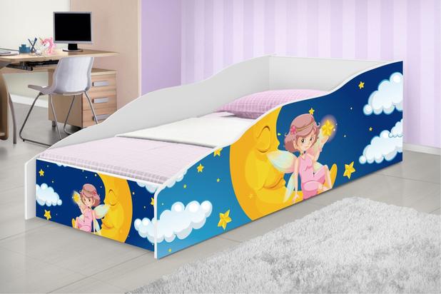 Cama Solteiro Play Fadinha na Lua - Casah Menor preço em Cama Solteiro Play Fadinha na Lua - Casah