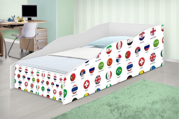 Cama Solteiro Play Futebol Seleção com Colchão - Casah Menor preço em Cama Solteiro Play Futebol Seleção com Colchão - Casah