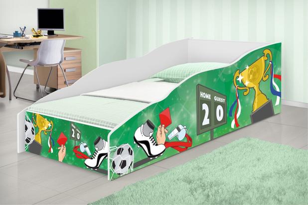 Cama Solteiro Play Partida de Futebol com Colchão - Casah Menor preço em Cama Solteiro Play Partida de Futebol com Colchão - Casah