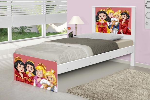 Cama Solteiro Princesas Medievais - Tebarrot Menor preço em Cama Solteiro Princesas Medievais - Tebarrot