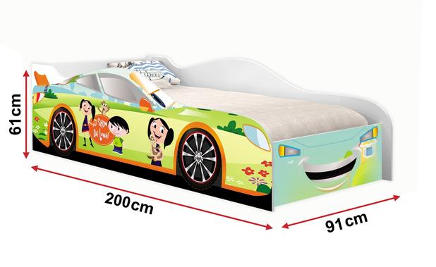 Cama solteiro Show da Luna com Colchão,Quarto Infantil - Moveis print Menor preço em Cama solteiro Show da Luna com Colchão,Quarto Infantil - Moveis print
