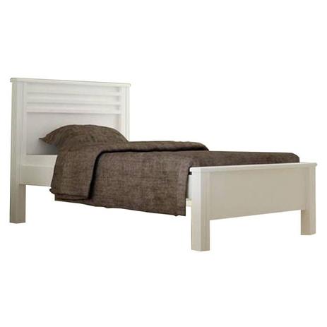 Cama Solteiro Verona Branca Novo Horizonte - Móveis novo horizonte Menor preço em Cama Solteiro Verona Branca Novo Horizonte - Móveis novo horizonte