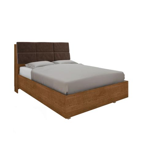 Cama Super Box com Cabeceira Isis Class para Colchão 158 Malbec/Marrom 027 - Framar Menor preço em Cama Super Box com Cabeceira Isis Class para Colchão 158 Malbec/Marrom 027 - Framar