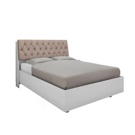 Cama Super Box com Cabeceira Isis para Colchão 158 Branco/Bege 025 - Framar é ruim? Cama Super Box com Cabeceira Isis para Colchão 158 Branco/Bege 025 - Framar é boa?
