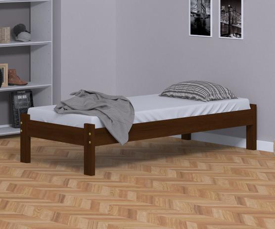 Cama turca solteiro madeira cor castanho - Abs Atacadista Menor preço em Cama turca solteiro madeira cor castanho - Abs Atacadista