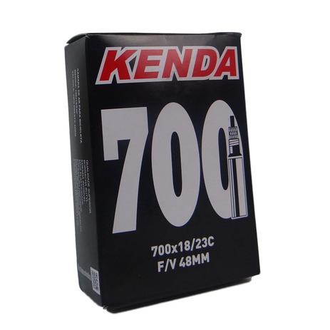 Camara AR Bicicleta 700 X 18/23 Válvula Presta Bico Fino (kenda) Menor preço em Camara AR Bicicleta 700 X 18/23 Válvula Presta Bico Fino (kenda)
