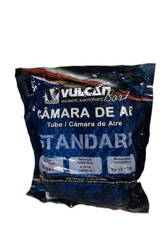 Câmara de Ar 120/80-18 4.10-18 Vulcan Menor preço em Câmara de Ar 120/80-18 4.10-18 Vulcan