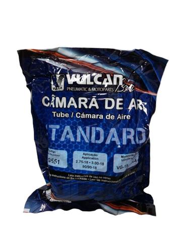 Câmara de ar 18 90/90-18 2.75-18 3.00-18 Vulcan Menor preço em Câmara de ar 18 90/90-18 2.75-18 3.00-18 Vulcan