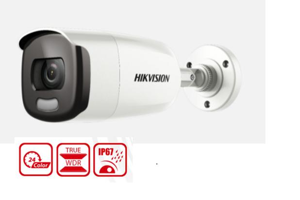 Câmera Bullet Colorvu 40 metros - Hikvision Menor preço em Câmera Bullet Colorvu 40 metros - Hikvision