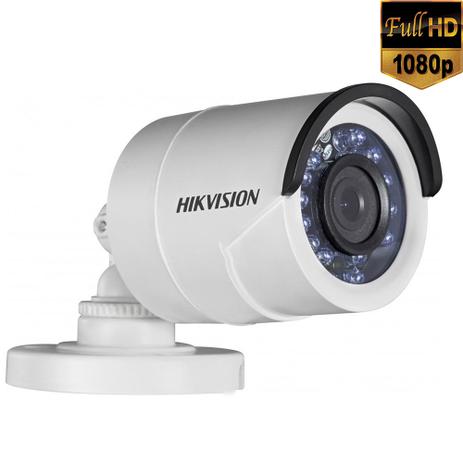 Câmera Bullet Full HD Hikvision 2.8mm 1080p 20Mts Infravermelho HDTVI - DS-2CE1AD0T-IRP Menor preço em Câmera Bullet Full HD Hikvision 2.8mm 1080p 20Mts Infravermelho HDTVI - DS-2CE1AD0T-IRP