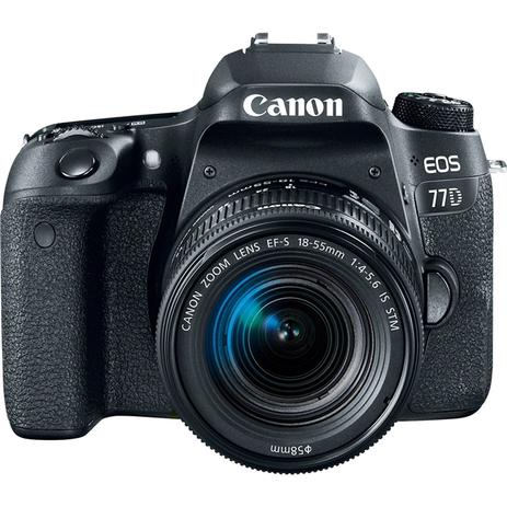 Câmera Canon EOS 77D DSLR KIT lente 18-55mm é ruim? Câmera Canon EOS 77D DSLR KIT lente 18-55mm é boa?