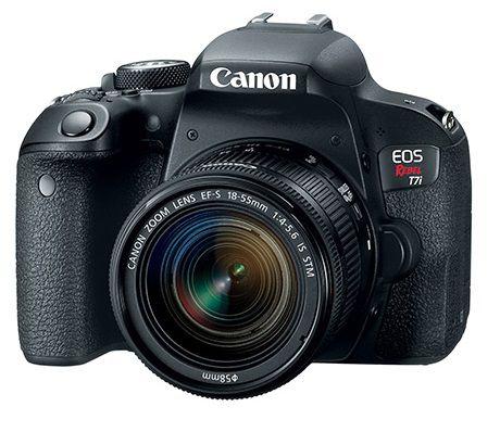 Câmera Canon EOS T7i com Lente EF-S 18-55mm f/3.5-5.6 IS STM Menor preço em Câmera Canon EOS T7i com Lente EF-S 18-55mm f/3.5-5.6 IS STM