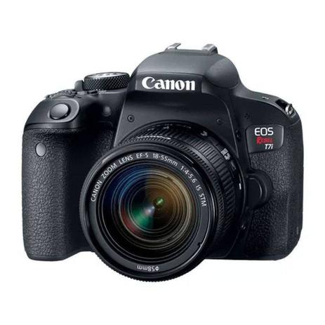 Câmera Canon T7i Com A Lente 18-55mm f/3.5-5.6 STM Garantia Kit - Qualityimport Menor preço em Câmera Canon T7i Com A Lente 18-55mm f/3.5-5.6 STM Garantia Kit - Qualityimport