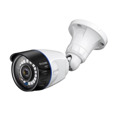 Câmera De Segurança Bullet Canhão 4 Em1 720p 18leds Elgin Menor preço em Câmera De Segurança Bullet Canhão 4 Em1 720p 18leds Elgin