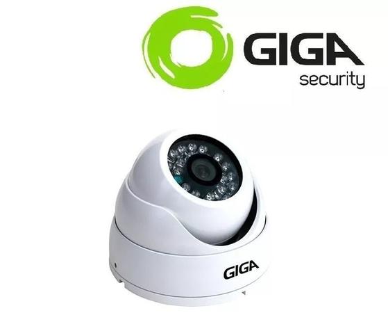 Camera de Segurança Dome Infravermelho GS0017 720p GIGA Menor preço em Camera de Segurança Dome Infravermelho GS0017 720p GIGA