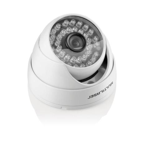 Câmera de Segurança Multilaser Dome Metal, Branca, SE140, 960P Menor preço em Câmera de Segurança Multilaser Dome Metal, Branca, SE140, 960P